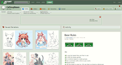 Desktop Screenshot of catsoupbases.deviantart.com