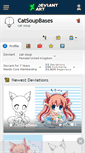 Mobile Screenshot of catsoupbases.deviantart.com