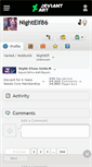 Mobile Screenshot of nightelf86.deviantart.com