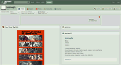 Desktop Screenshot of kozmogfx.deviantart.com