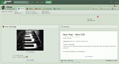 Desktop Screenshot of cinryc.deviantart.com