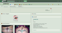 Desktop Screenshot of jezebel-jez.deviantart.com