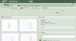 Desktop Screenshot of bartix64.deviantart.com