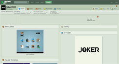 Desktop Screenshot of joker2011.deviantart.com