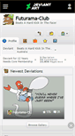 Mobile Screenshot of futurama-club.deviantart.com