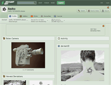 Tablet Screenshot of basiko.deviantart.com