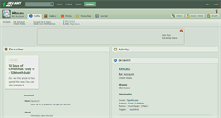 Desktop Screenshot of kitsusu.deviantart.com