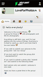 Mobile Screenshot of loveforphotos.deviantart.com
