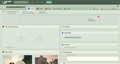 Desktop Screenshot of nevermeanttoexist.deviantart.com