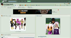 Desktop Screenshot of kuronagareboshi.deviantart.com