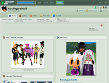 Tablet Screenshot of kuronagareboshi.deviantart.com