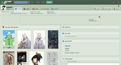 Desktop Screenshot of iyearh.deviantart.com