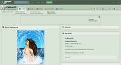 Desktop Screenshot of caillean09.deviantart.com