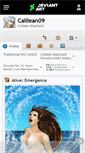 Mobile Screenshot of caillean09.deviantart.com