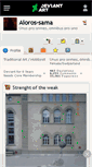 Mobile Screenshot of aioros-sama.deviantart.com