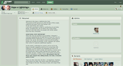 Desktop Screenshot of hope-x-lightning.deviantart.com