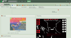 Desktop Screenshot of couplesfan.deviantart.com