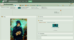 Desktop Screenshot of devilincarnatex.deviantart.com