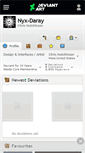 Mobile Screenshot of nyx-daray.deviantart.com