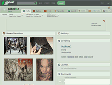 Tablet Screenshot of bobross2.deviantart.com
