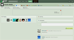 Desktop Screenshot of eclectic-maniac.deviantart.com