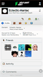 Mobile Screenshot of eclectic-maniac.deviantart.com