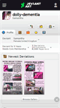 Mobile Screenshot of dolly-dementia.deviantart.com