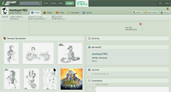 Desktop Screenshot of montoya1983.deviantart.com
