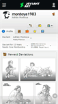 Mobile Screenshot of montoya1983.deviantart.com