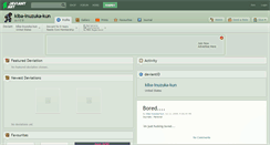 Desktop Screenshot of kiba-inuzuka-kun.deviantart.com