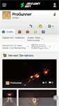 Mobile Screenshot of progunner.deviantart.com