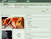 Tablet Screenshot of kibonki.deviantart.com