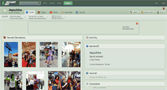 Desktop Screenshot of masschine.deviantart.com