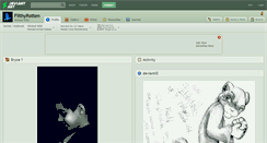 Desktop Screenshot of filthyrotten.deviantart.com