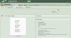 Desktop Screenshot of honest-hart.deviantart.com