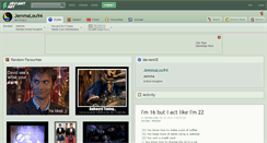 Desktop Screenshot of jemmalou94.deviantart.com
