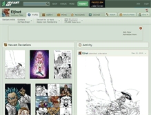 Tablet Screenshot of eijinet.deviantart.com