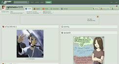 Desktop Screenshot of nightshadow1315.deviantart.com