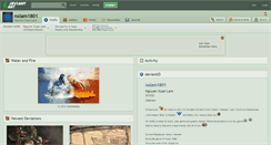 Desktop Screenshot of nxlam1801.deviantart.com