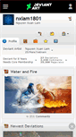 Mobile Screenshot of nxlam1801.deviantart.com