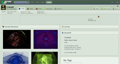 Desktop Screenshot of croceet.deviantart.com