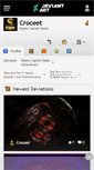Mobile Screenshot of croceet.deviantart.com