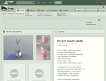 Tablet Screenshot of fengo.deviantart.com