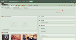 Desktop Screenshot of antibry.deviantart.com