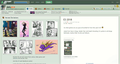 Desktop Screenshot of jenl.deviantart.com