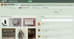 Desktop Screenshot of peter-the-knotter.deviantart.com