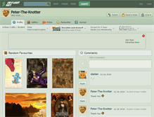 Tablet Screenshot of peter-the-knotter.deviantart.com