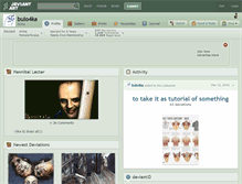 Tablet Screenshot of bulo4ka.deviantart.com