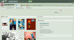 Desktop Screenshot of miyumiblackangel.deviantart.com
