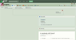Desktop Screenshot of burgessa.deviantart.com